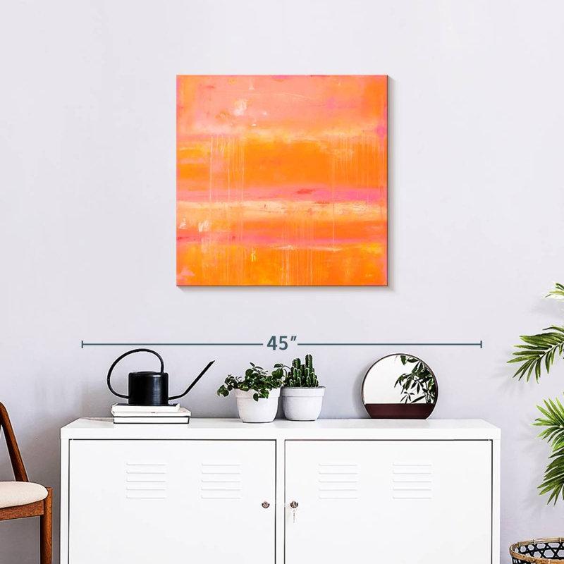 Caribbean Sky, 24" H x 24" W