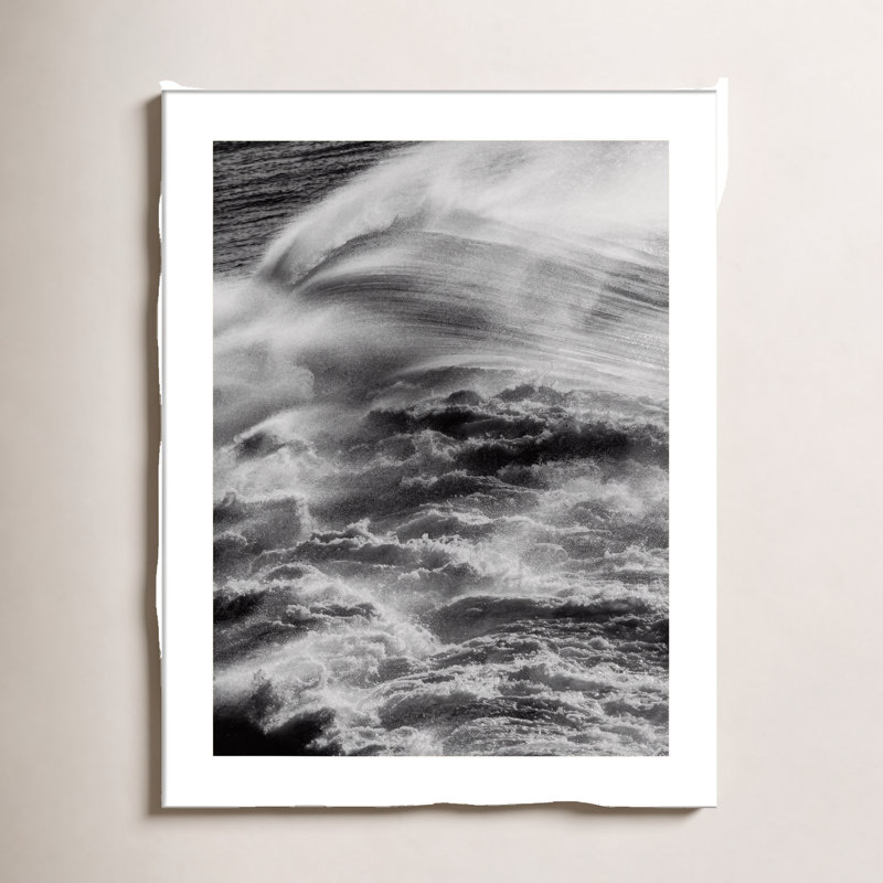Reproduction d'art encadrée Almerton, Blanc, H 41 po x l 31 po