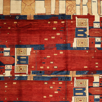 Tapis rouge / bleu