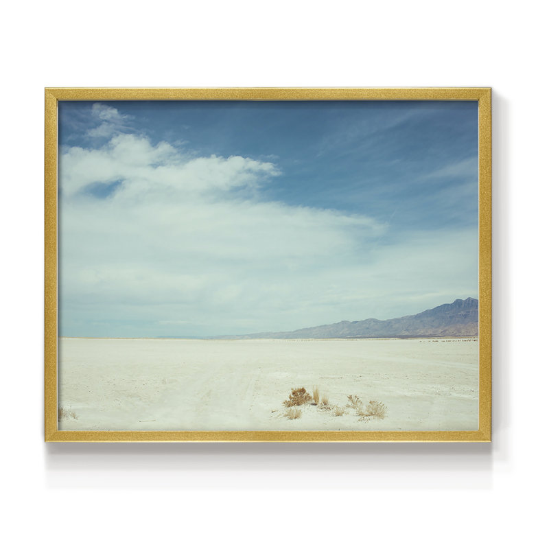 «Salt Flat Walk I», reproduction encadrée, H 11 po x l 14 po