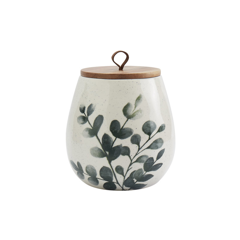 On the Counter Tabletops Gallery 3 piece Canister Set Greenleaf