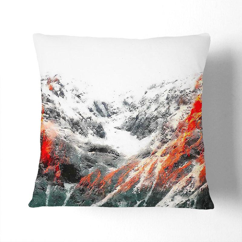 Square Throw Cushion, 40cm H x 40cm W x 15cm D