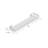 Akeeyla 1 Piece Metal and Glass Floating Shelf