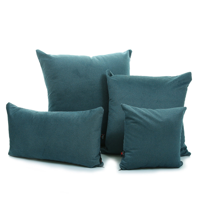 Alvardo Square Cushion, 43cm x 43cm, Blue