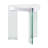 Silsden Glass Top End Table-599498460