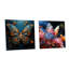 Enchanted Hues Transport Butterflies - ensemble de 2 peintures murales en acrylique-103919966