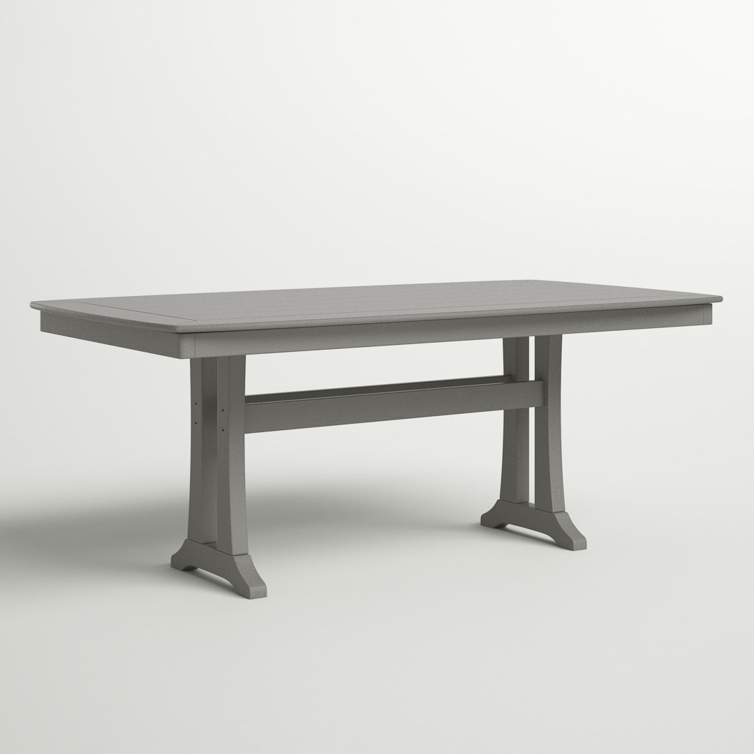Nautical Trestle 38" x 73" Dining Table POLYWOOD® 
