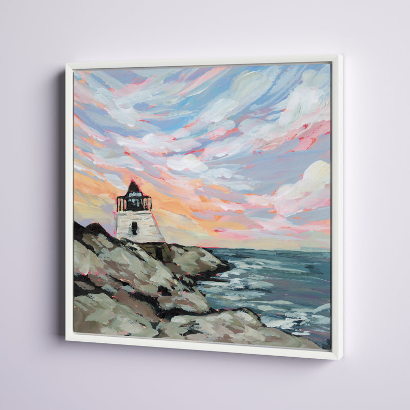 «Rhode Island» par Emily Kenney, reproduction d'art sur toile encadrée