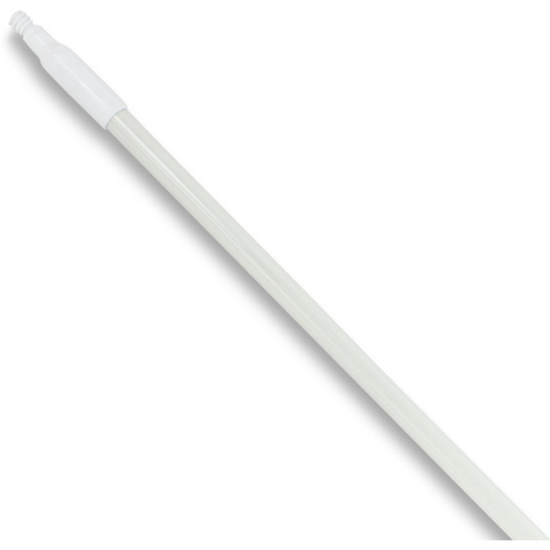 Broom Handles with Replaceable Head, White