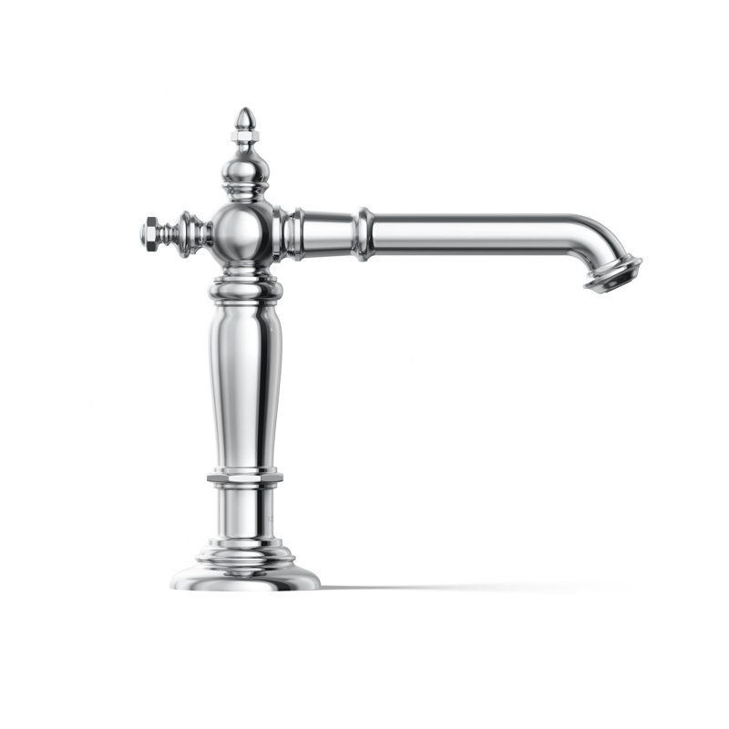 Artifacts® Widespread Bathroom Faucet with Drain Assembly, Polished Chrome