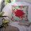 Coussin décoratif intérieur/extérieur bleu shabby élégance Tang Fish