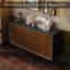 Commode d'appoint scandinave en bois massif