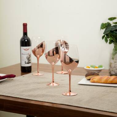 Orren Ellis Modern 6 Piece 108 oz. All Purpose Wine Glass Set & Reviews