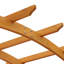Tonnelle en bois l 63 po x P 28,25 po