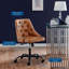 Chaise de bureau en cuir Vegan-1451975607