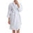 Waffle Gender Neutral Mid-Calf Bathrobe with Pockets
