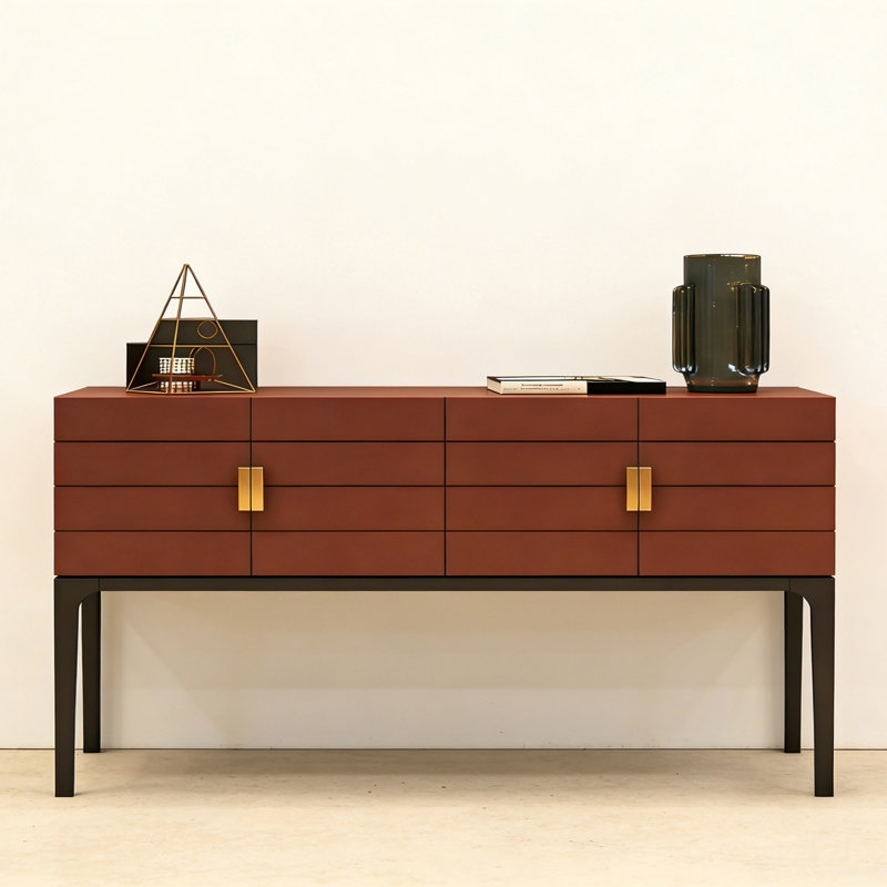 Console moderne minimaliste moderne, H 35,43 po x l 78,74 po x P 15,75 po