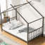 Lit plateforme simple en métal-865431408