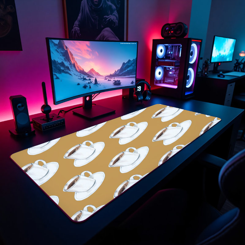 Polyester Desk Pad, 23.6x13.8