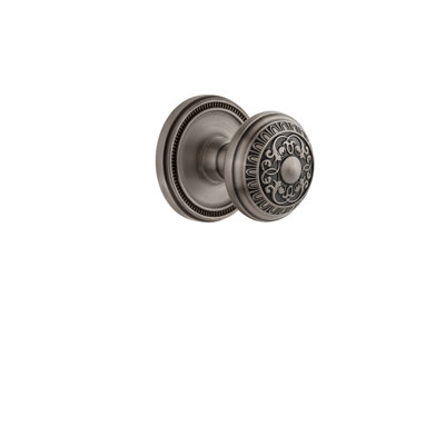 Grandeur Soleil Rosette Single Dummy with Windsor Door Knob