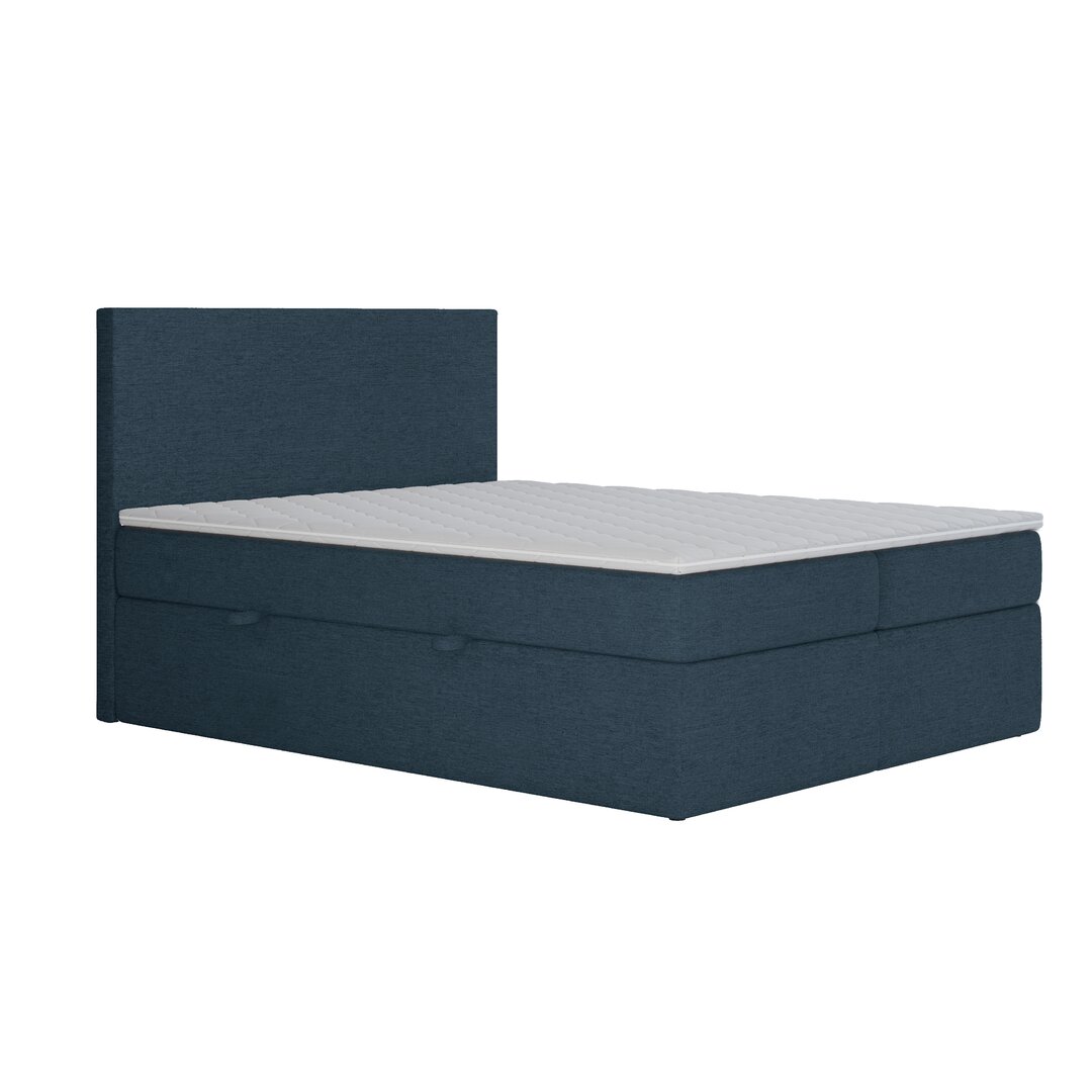 Boxspringbett Carmello mit Topper und Bettkasten