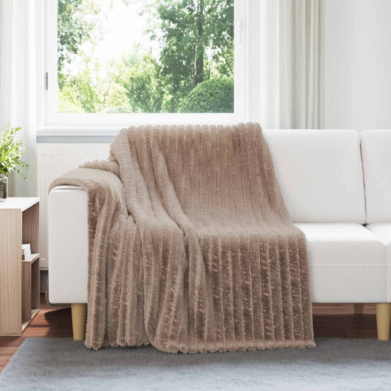 5.1-42 Throw Blanket, Camel, 200cm x 150cm