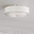 Konur Fabric Semi Flush Mount
