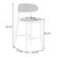 Chaise basse en noyer (paquet de 6)-322037081-322037094