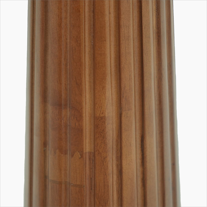 Table de salle à manger moderne carrée, table en pierre frittée 33,5 po avec pieds en bois et base dorée, table de cuisine pour 2 personnes pour petit espace, capacité de poids de 150 lb
