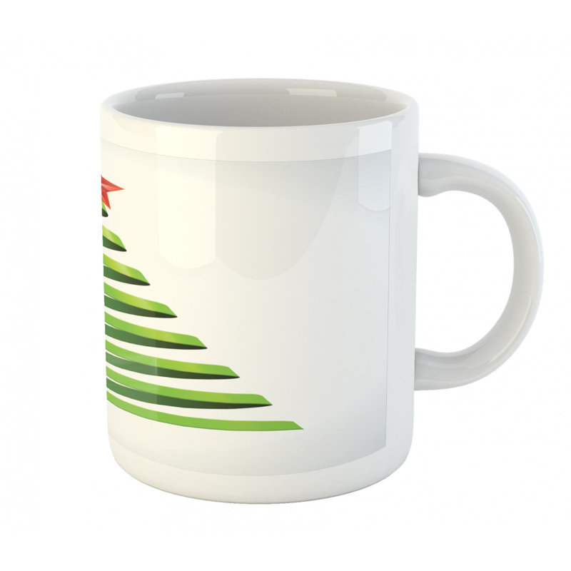 Tasse à café ribbon design