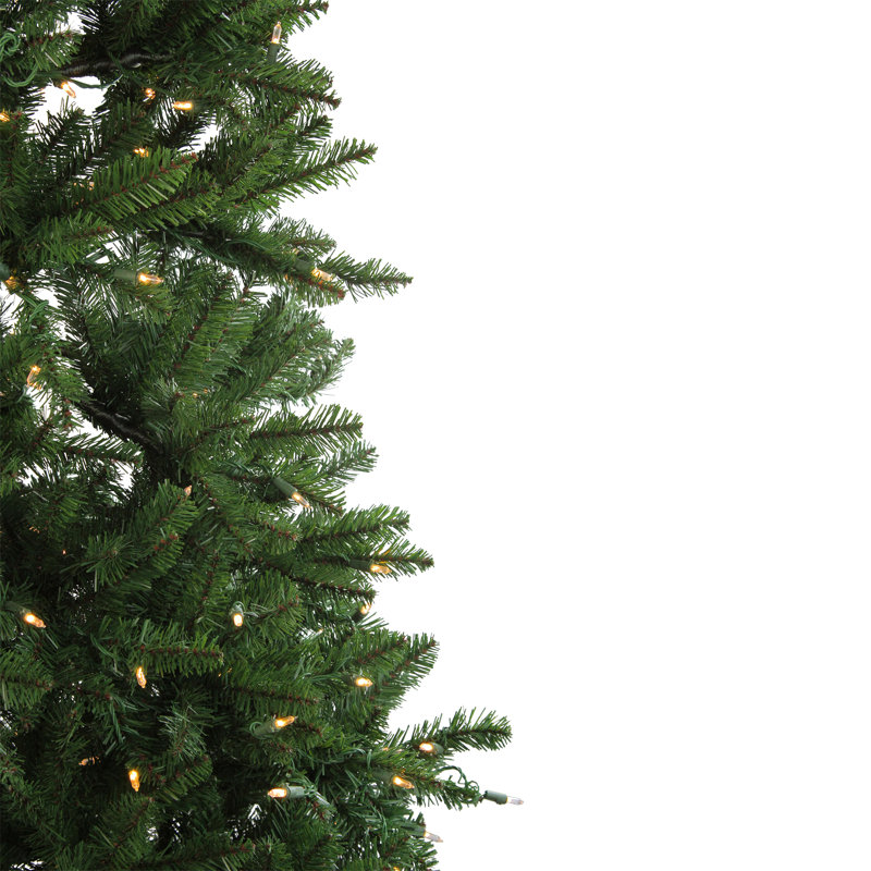 Lighted Artificial Pine Christmas Tree, 144"