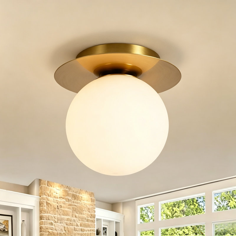 Plafonnier encastré moderne 3 lumières pour chambre Aurelia
