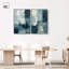 Golden Luxe Glam Set Canvas Blue Wall Art by Art Remedy-115198455-115198458