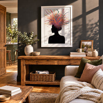 Mind in Bloom Modern - Framed Print