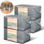 4 pièces de rangement pour vêtements, sac de rangement pour couverture pliable 60 * 40 * 35Cm-956035690