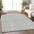 Premium Machine Washable Prisco Gray Rug-1065739875