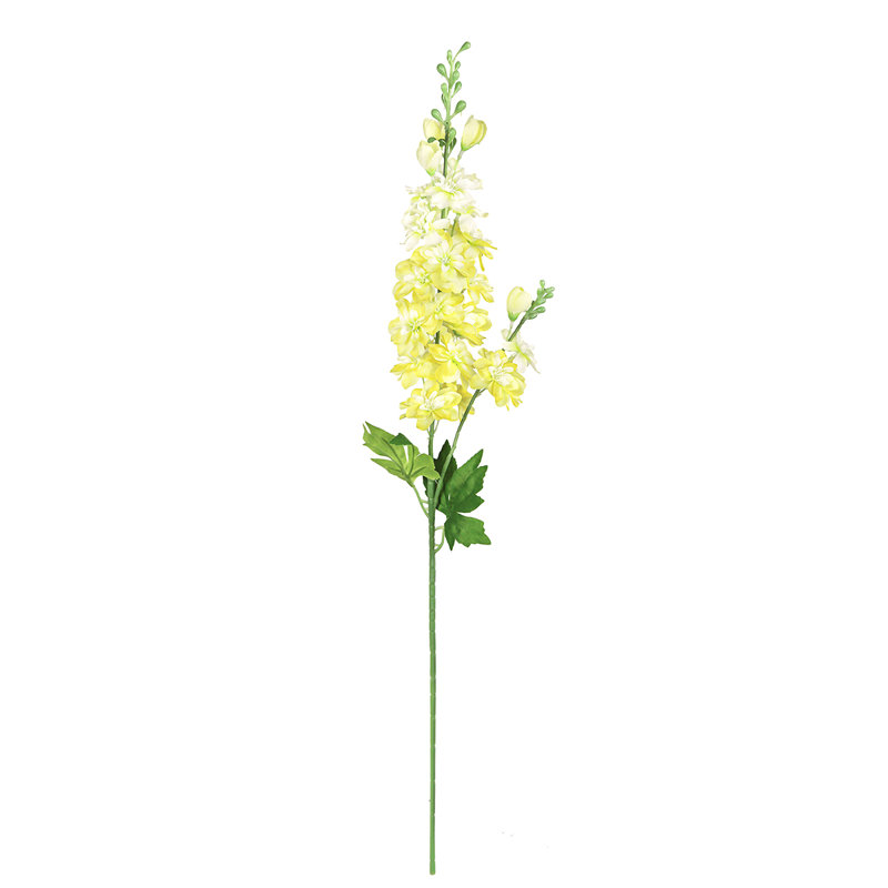 Artificial Delphinium Flower Spray, Yellow
