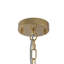 Lustre circulaire en coton 6 lumières Modern Cottage-18660336