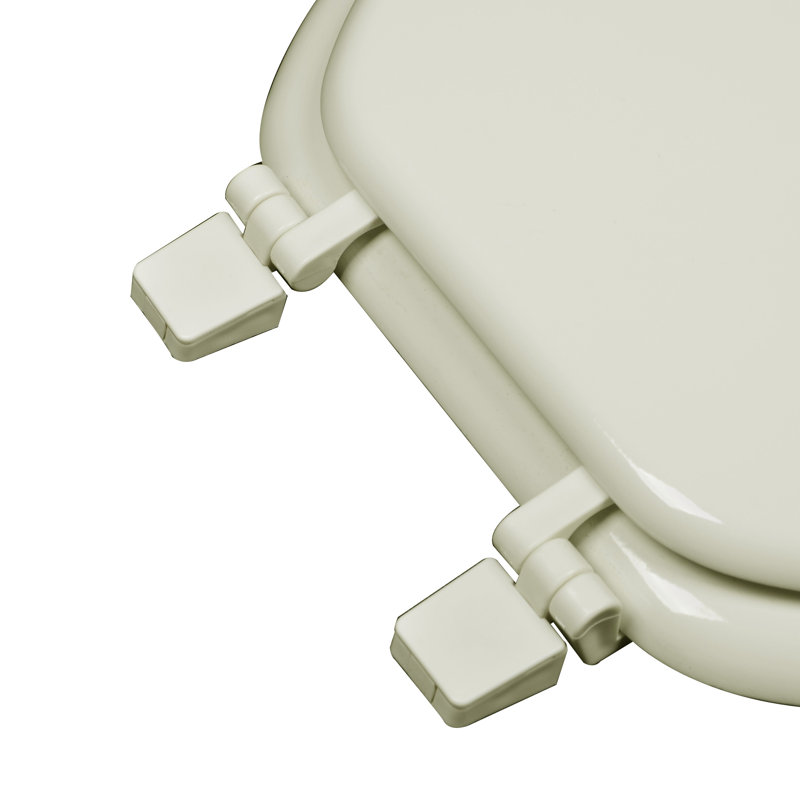 Elongated Toilet Seat and Lid, Biscuit