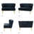 Euclid Upholstered 45'' Loveseat-1047401314