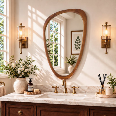 Miroir d'appoint mural Asymmetric