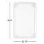 Estref Rectangle Metal Wall Mirror