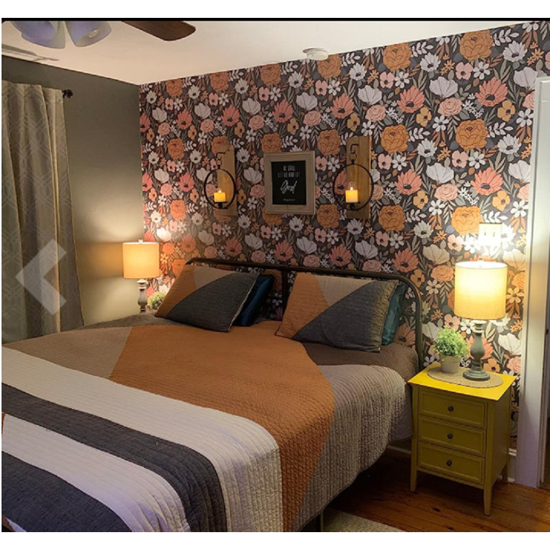 Papier peint floral Jacalyn