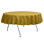 Embroidered Pintuck Taffeta Tablecloth