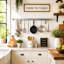 Premier Handcrafted Wall Mounted Pot Rack-1207814988-1207814991