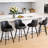 Swivel Bar Stools Set of 2/3/4 Counter Height Bar Stools with High Back Faux Leather Kitchen Counter Stool-1599200682-1599200680-1599200684