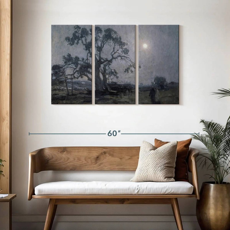 Harnek Abraham's Oak, 28" H x 45" W
