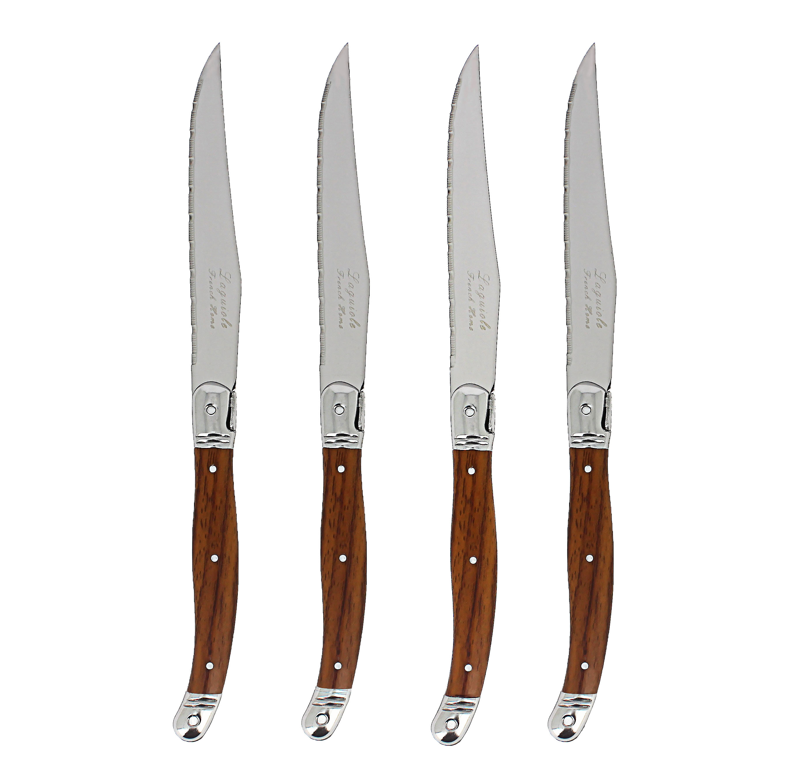 French Home Laguiole Steak Knives, 4-Piece Set & Reviews | Wayfair