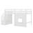 Loft Bed With Storage Staircase And Window-1858068610
