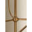 Teddy Linen Drum Chandelier-130941860